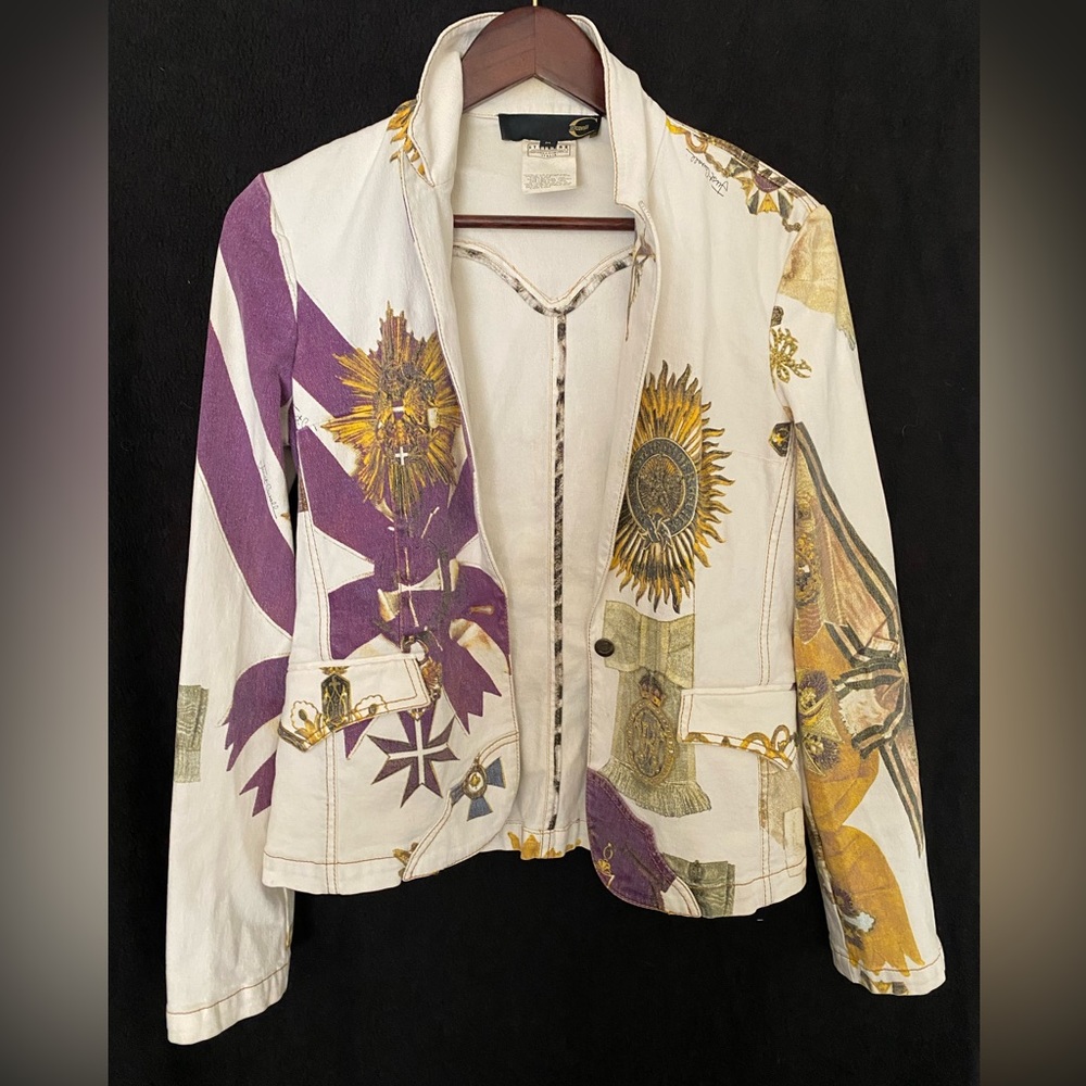 Just Cavalli 2000s Women’s Designer Jacket.  Size M.  EXCELLENT Condition